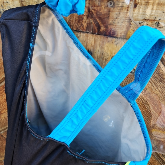 Ice Skating Figure Skating GK Elite Dance Asymmetrical Strap Ice Skater Dress - Picture 6 of 7